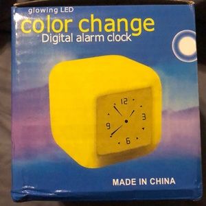 Color Changing Digital Alarm Clock